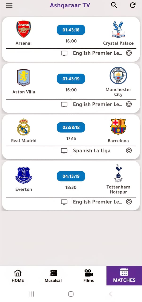 Ashqaraar TV Channels